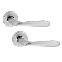 Ручки на розеті TUPAI 5S 294 (4041-4046) хром матовий